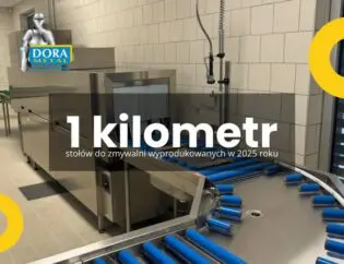 Stoły do zmywalni Dora metal