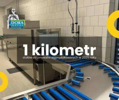 Stoły do zmywalni Dora metal