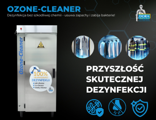 szafa do ozonowania, ozone cleaner, dezynfekcja ubrań