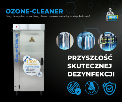 szafa do ozonowania, ozone cleaner, dezynfekcja ubrań