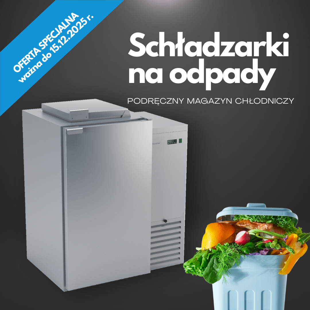 Schładzarki na odpady